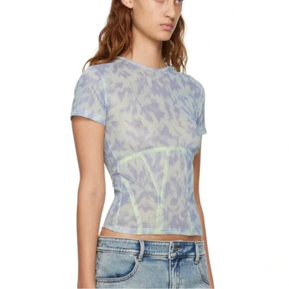 Miaou • Corset Romy Mesh T-shirt - Picture 2 of 5